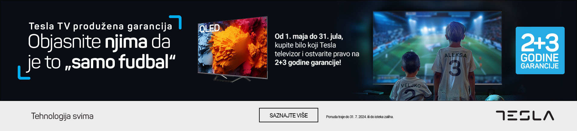 RS Tesla TV 5 godina garancije 2+3 Fudbal MOBILE 380 X 436.jpg