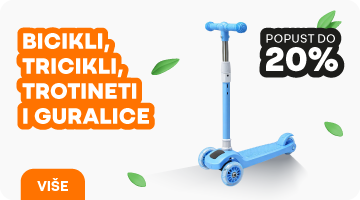 Bicikli, tricikli, trotineti i guralice