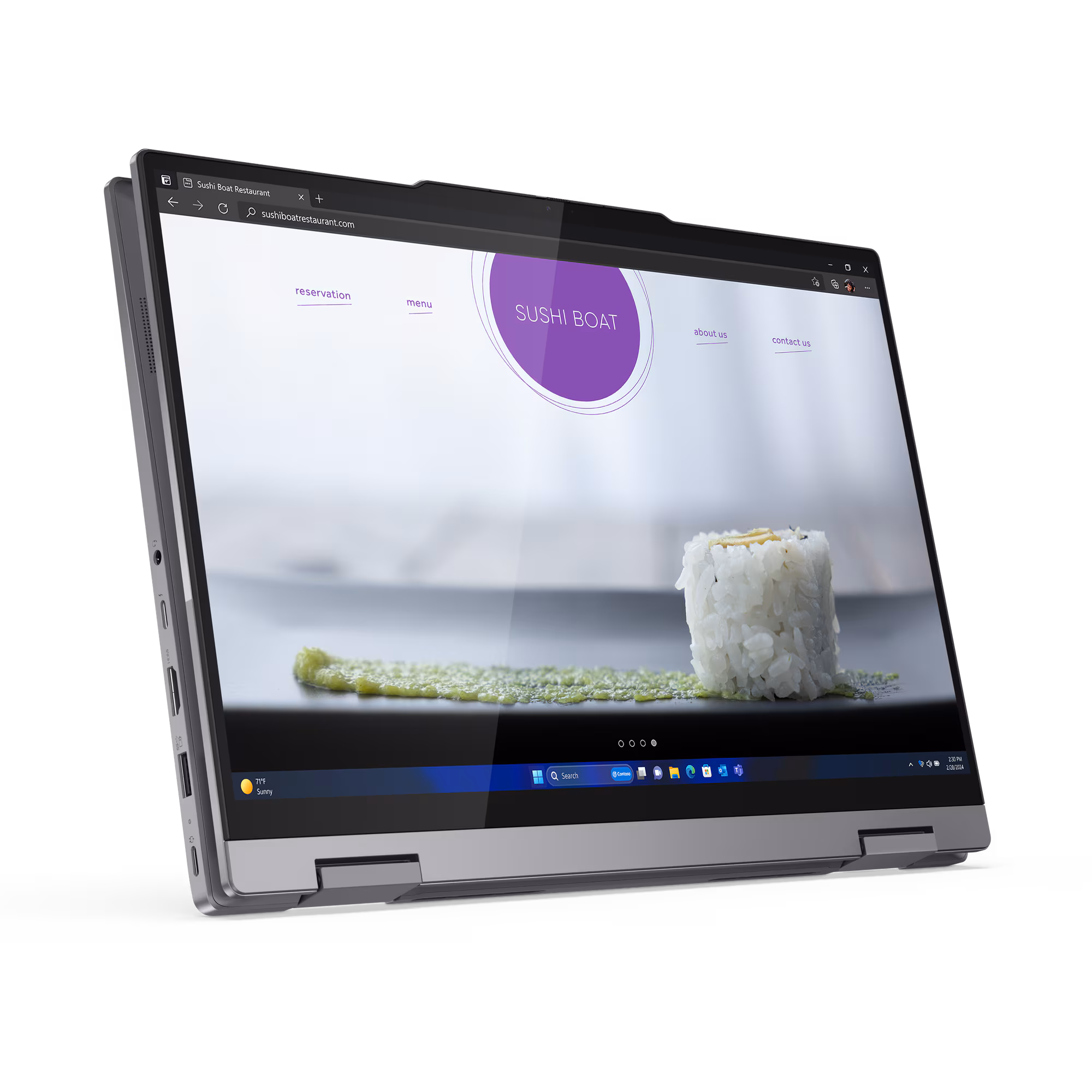 Lenovo ThinkBook 14 2-in-1 G4 - Stražnja strana