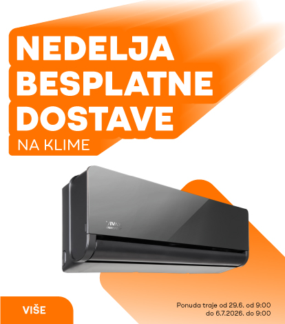 Klime - besplatna dostava