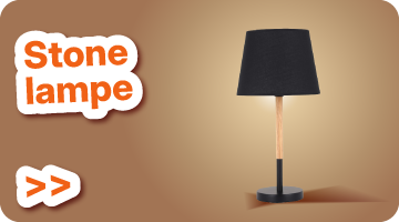 Stone lampe