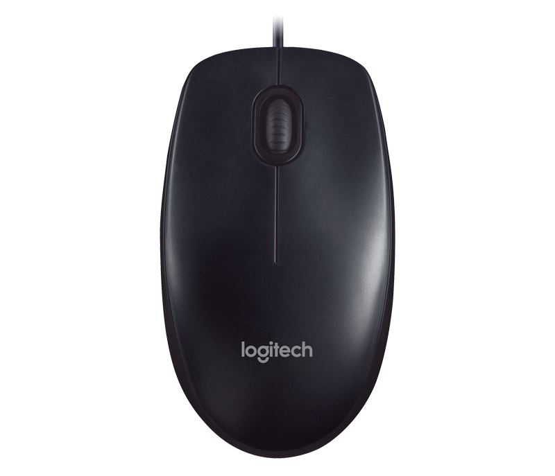LOGITECH Žični miš M90 Sivi