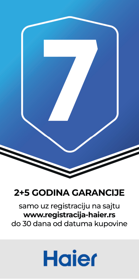 Haier 7 godina garancije