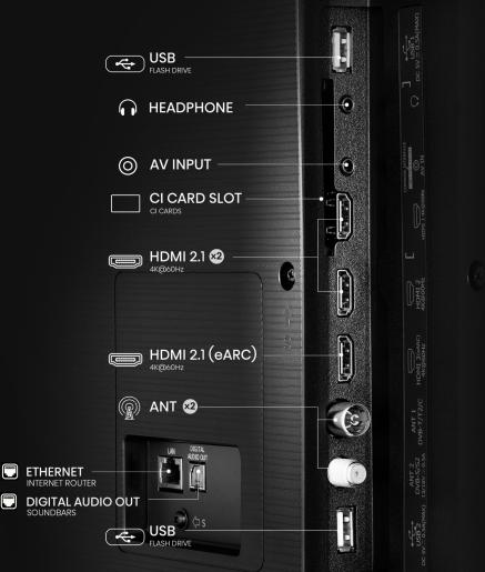 Hisense LED TV 65A6Q, 4K Ultra HD, VIDAA OS Smart TV, AI 4K Upscaler, AI Smooth Motion, Dolby Vision, Game Mode PLUS