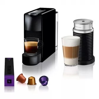Nespresso aparat za kafu Essenza Mini  Crni & Aeroccino
